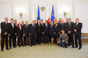 Spotkanie środowiska AZS z prezydentem RP Bronisławem Komorowskim